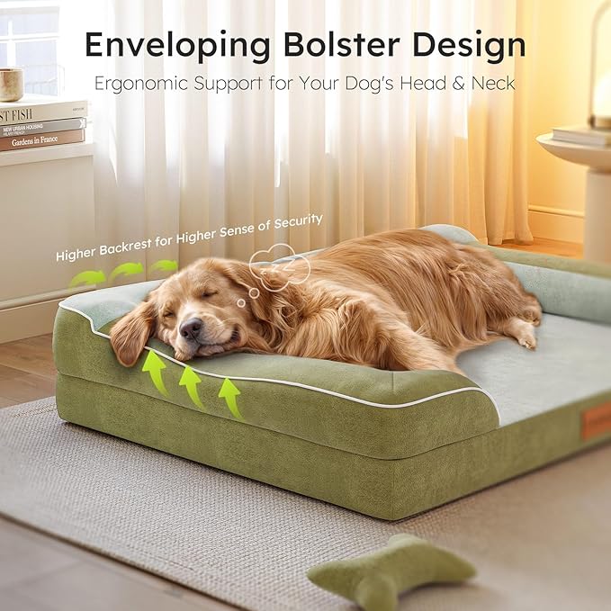 Dog Beds for Large Dogs, Orthopedic Dog Bed - Image 4