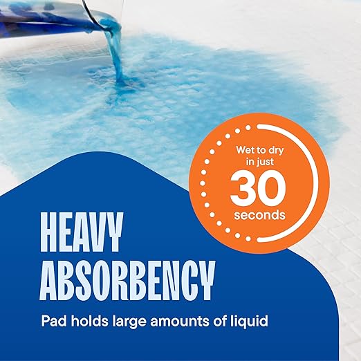 Chucks Pads Disposable Adult Underpads 36"x36" XXXL Super-Absorbent - Image 2