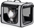 Pecute Dog Car Carrier Light Weight 19.7×16.9×14.8in, Dog Carrier Easy to by pecute