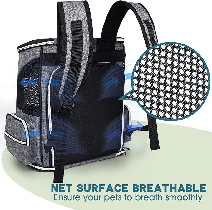BAGLHER Expandable Pet Carrier Backpack，Pet Backpack - Image 5