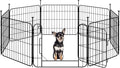 Yaheetech Expandable Dog Playpen, 8 Panel 20 inch Puppy Playpen by Yaheetech