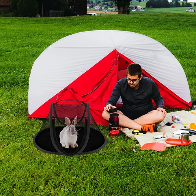 Rest-Eazzzy Small Animal Tent, Portable Cat Tent, Cat Enclosures - Image 6