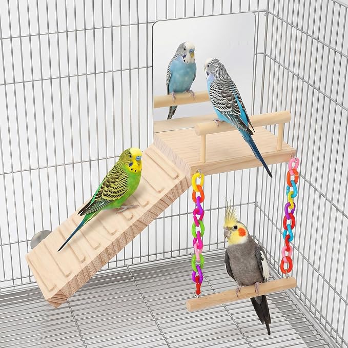 Bird Perch Platform Toy Set by Unknown
