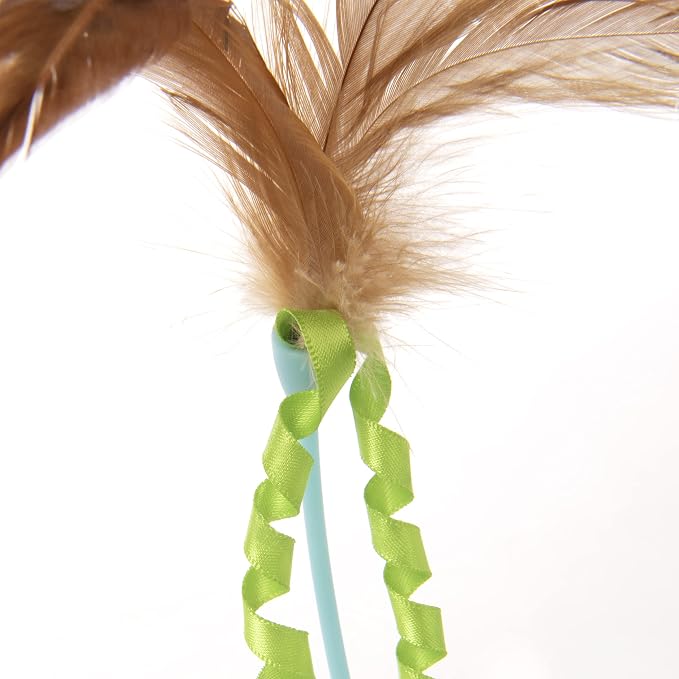 Petlinks Tippy Teaser Self Righting Feather Toy - Image 4