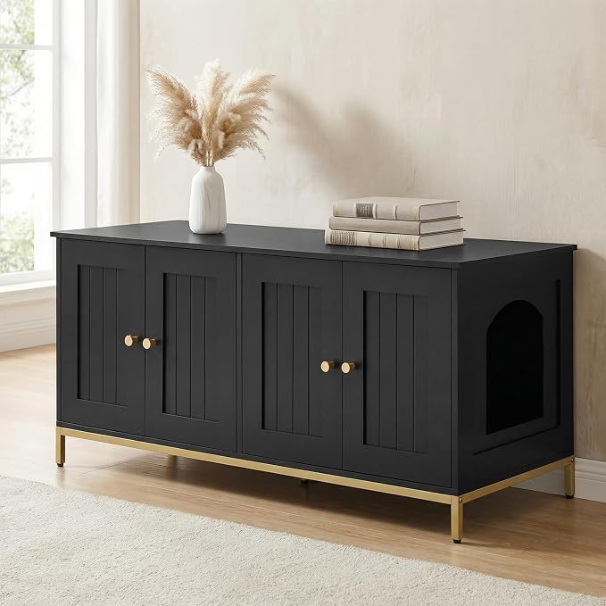 Homhedy Cat Litter Box Enclosure - Image 7