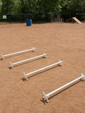 Dog Agility Cavaletti, Dog Agility Equipment Dog Hurdle Jump Set of 4 by The+Dog+Agility+Shop%C2%AE