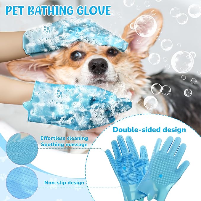 Dog Grooming Kit for Shedding – 8-Piece Pet Grooming Supplies - Image 4