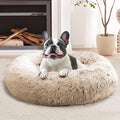 JOLLYVOGUE Calming Dog Bed Medium Size Dog, Anti-Anxiety Donut Medium Pet Bed by JOLLYVOGUE