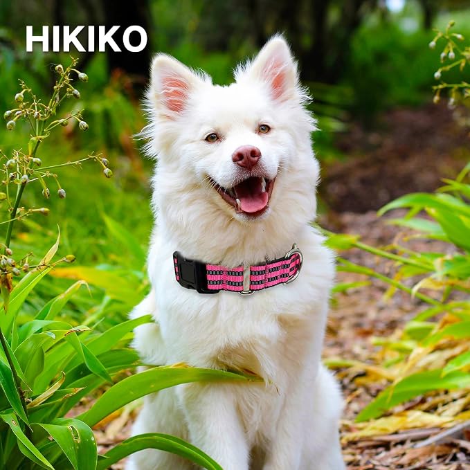 Hikiko Martingale Dog Collars Reflective Nylon Dog Collar - Image 4