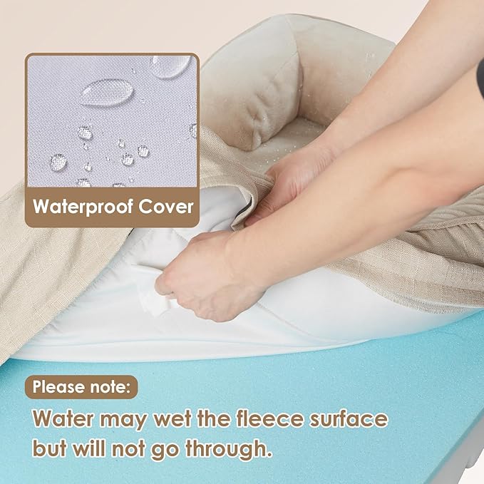 EHEYCIGA Orthopedic Dog Bed for Small Dogs, Waterproof Memory Foam Small Dog - Image 3