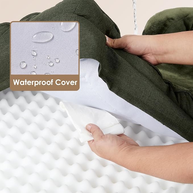 EHEYCIGA Orthopedic Dog Beds for Extra Large Dogs, Waterproof Memory Foam XXL - Image 3