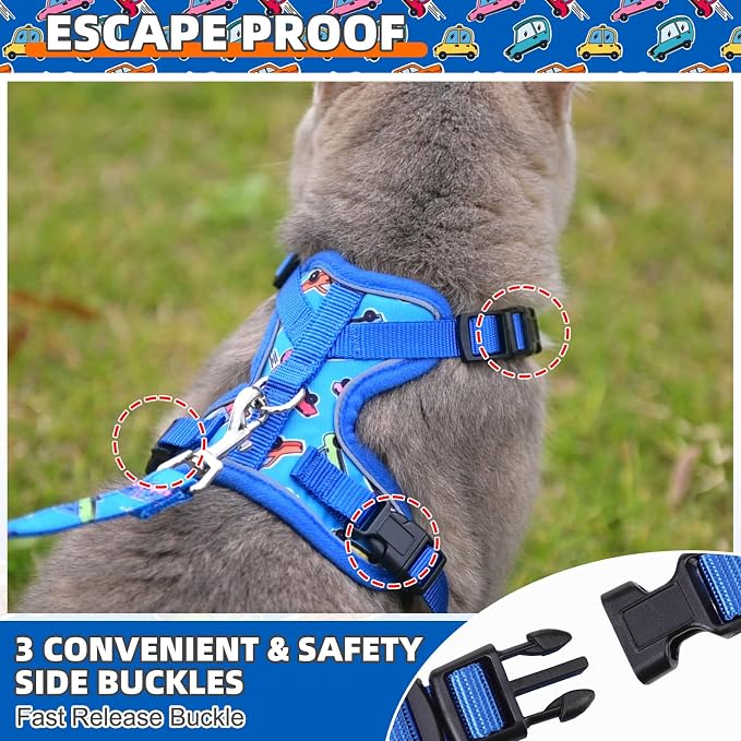 KOOLTAIL Cat Harness and Leash Set, Escape Proof - Image 3