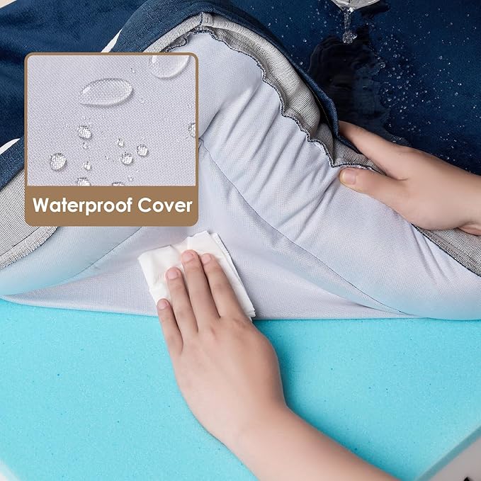 EHEYCIGA Orthopedic Dog Beds for Extra Large Dogs, Waterproof Memory Foam XL - Image 3