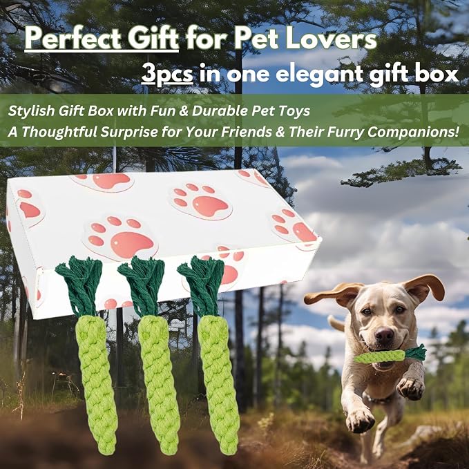 3PCS Green Woven Pet Chew Set, Dog Chew Accessories, Cat Interactive Chews - Image 6
