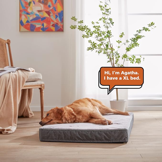 Memory Foam Large Dog Bed, Cooling Dog Beds - Image 4