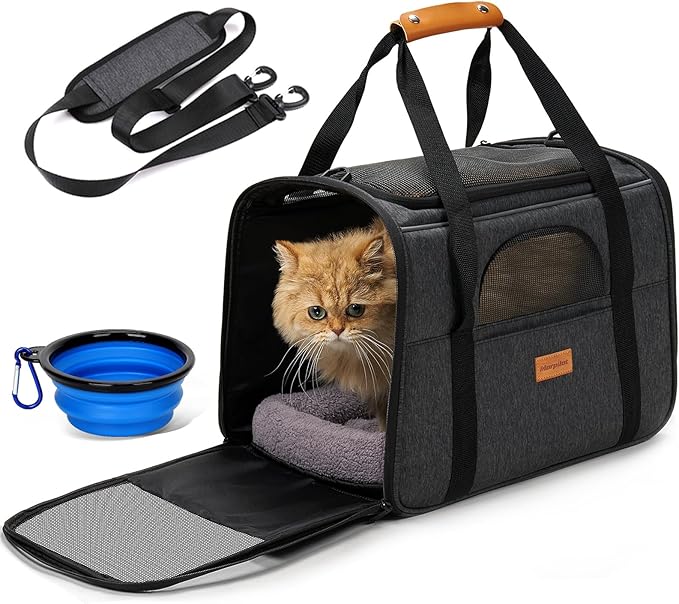 Morpilot Pet Travel Carrier Bag, Soft-Sided Dog Carrier Cat Carrier Pet Carrier by Morpilot