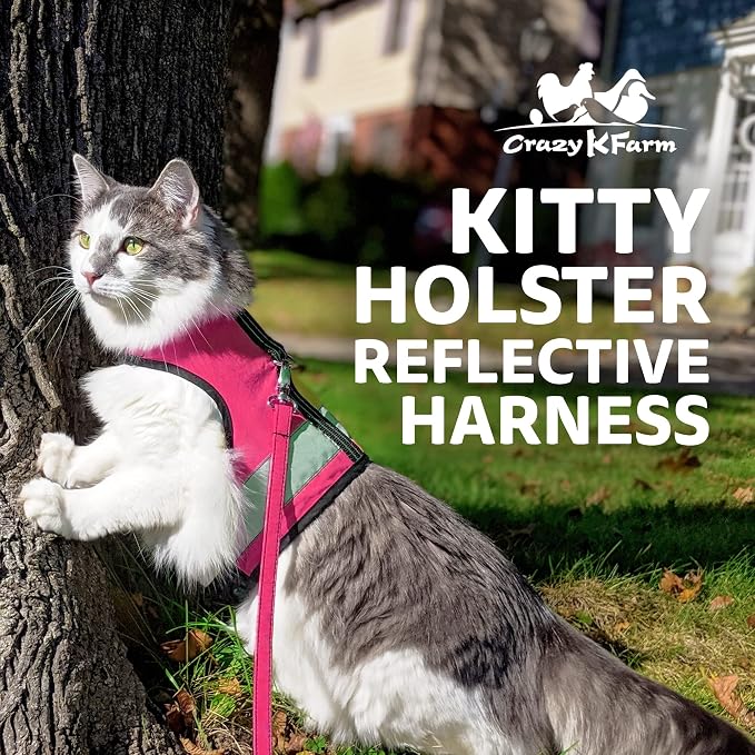 Kitty Holster Reflective Cat Harness – High-Visibility Cat Harness - Image 2