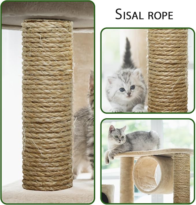 Cat Natural Sisal Rope 8mm 98-Feet - Image 2