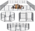 Dog Playpen, Portable Outdoor Dog Fence, Dog Playpen by XDPET