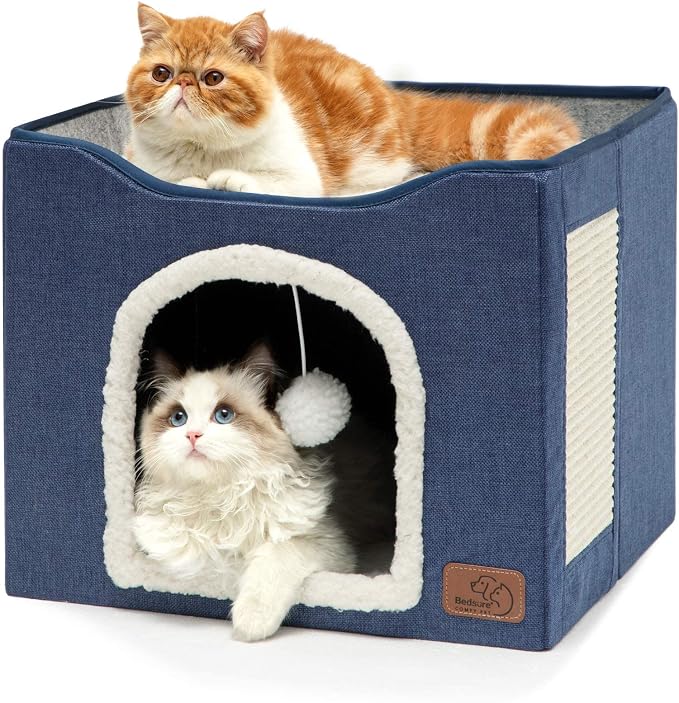 Bedsure Cat Beds for Indoor Cats by BEDSURE