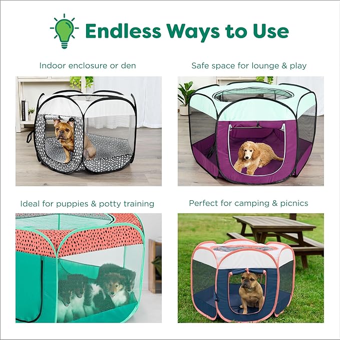 Furhaven Portable Dog Playpen, Cat Playpen, Pet Playground, Kennel Foldable - Image 7