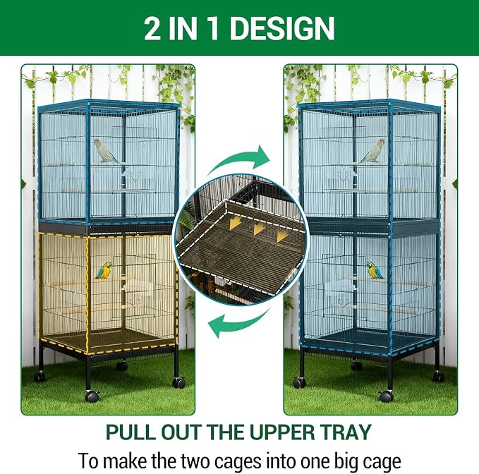 GarveeHome Small Bird Cage - Image 2