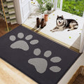 Buganda Dog Door Mat for Muddy Paws, Absorbent Dirt Trapper Washable Indoor by Buganda