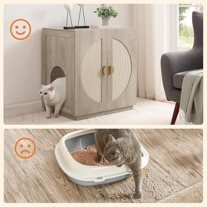 unipaws Cat Litter Box Enclosure - Image 6