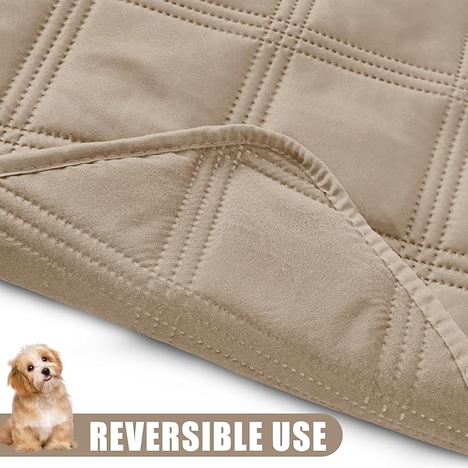 Smiry Waterproof Dog Bed Cover Blanket 40x70, Soft Reversible Pet Blanket - Image 3