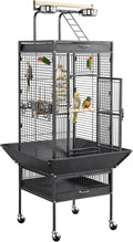 Yaheetech 61-inch Playtop Wrought Iron Large Parrot Bird Cages by Yaheetech