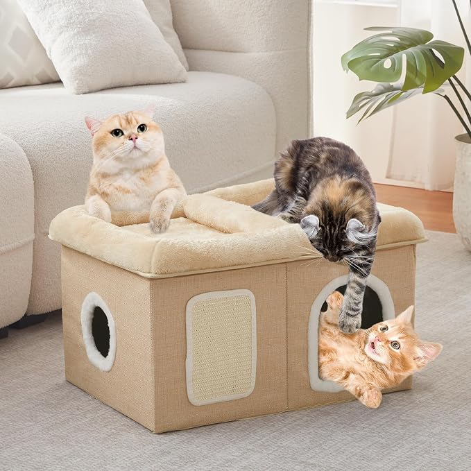WINDRACING Cat Beds for Indoor Cats - Image 2