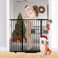 41" Tall Safety Pet Gate, Adjustable 29.92"-57.48" Wide, No Drilling Pressure by RGQPHANTOM