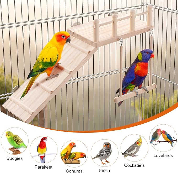 Wooden Bird Habitat Platform - Image 9