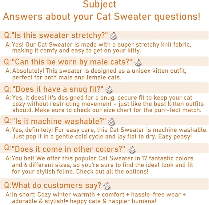 Stretchy Cat Sweater - Image 2