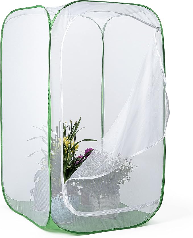 36" Outdoor Mesh Plant Enclosure, Plant Cover - Image 6