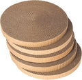 Round cat Scratcher Refill, 10 inch Diameter, 7/8 inch Thickness Scratcher by Unknown