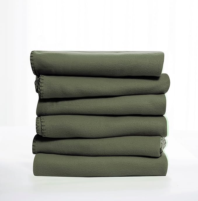 Fleece Throw Blanket Set Bulk for Travel Kids Outdoor Wedding Pet - Image 2