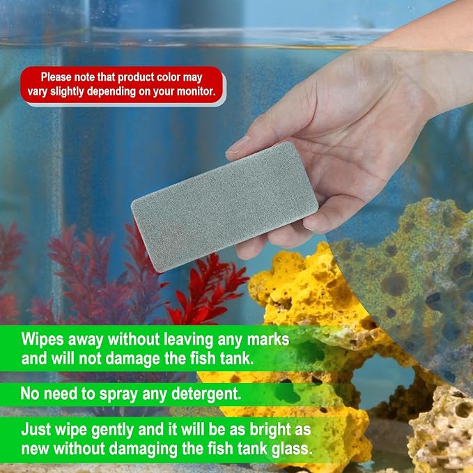 4pcs Double-Sided Fish Tank Cleaning Brushes, EVA Aquarium Sponge Brush - Image 4