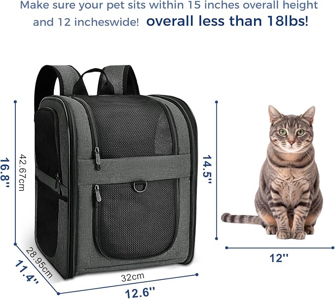 Apollo Walker Pet Carrier Backpack - Image 2