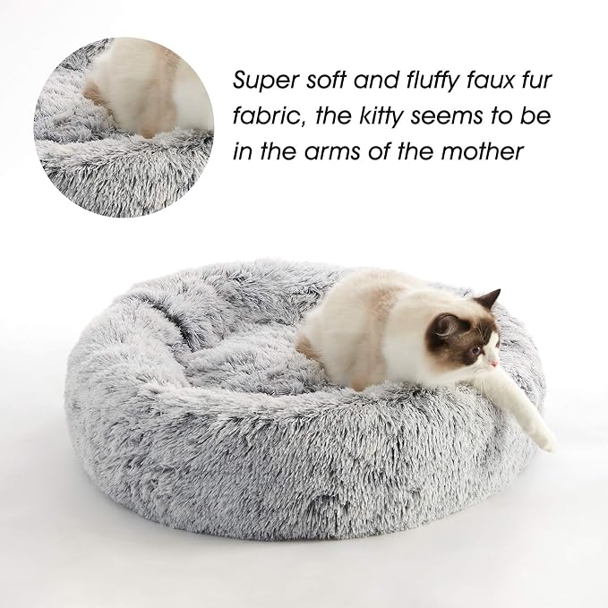 WESTERN HOME WH Calming Dog & Cat Bed - Image 5