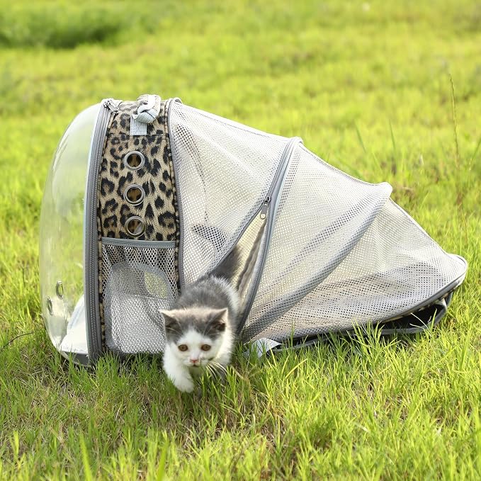 Cat Backpack Carrier Back Expandable Bubble Pet Carrier Backpack - Image 8