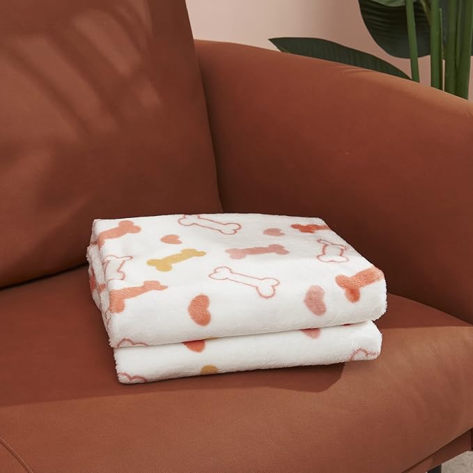 Allisandro Luxurious Dog Blanket, 350 GSM Super Fuzzy Microplush Fleece Pet - Image 3