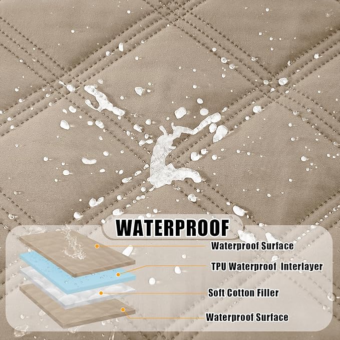 Smiry Waterproof Dog Bed Cover Blanket 30x53, Soft Reversible Pet Blanket - Image 2