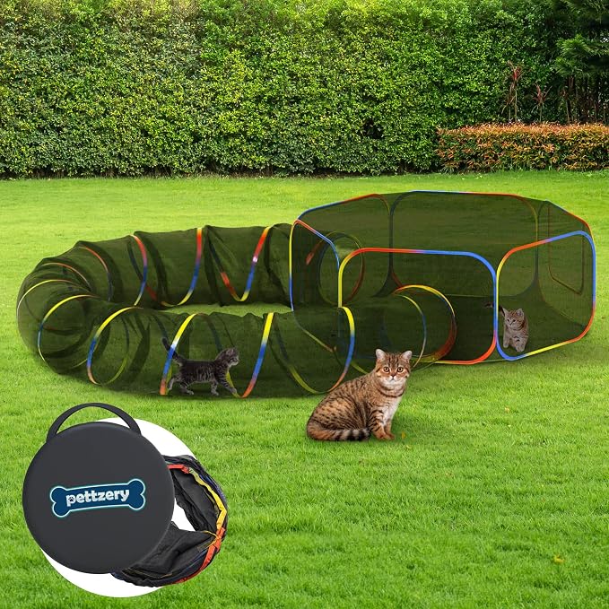 Outdoor Cat Enclosure by Pettzery