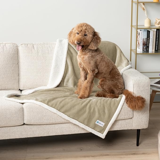 PetAmi Waterproof Dog Blanket for Small Medium Dog Puppy Cat Throw for Couch - Image 7