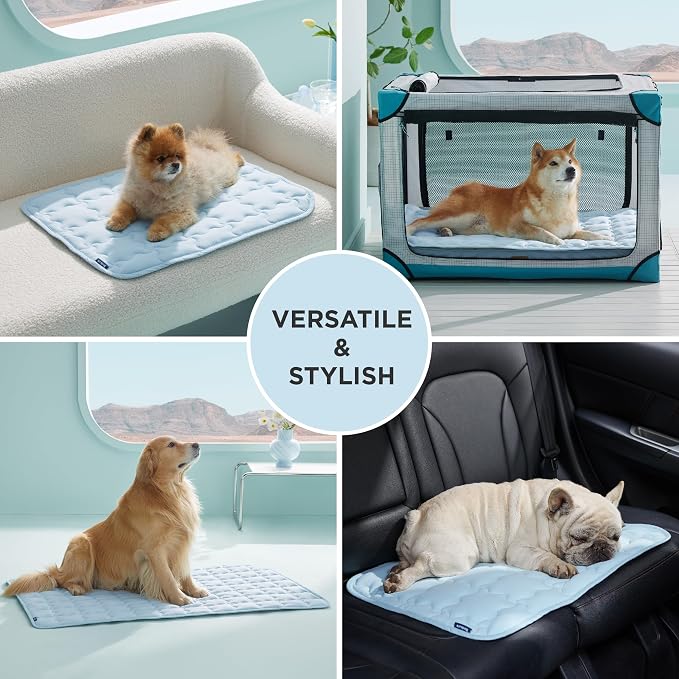 Bedsure Cooling Mat for Large Dogs – 48x30 Thin Washable Cooling Pet Pad for - Image 5