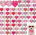 Youyole 120 Pcs Valentine's Day Dog Bandana Bulks Love Dog Bandanas Valentine's by Ajaredlulu