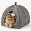Bedsure Cat Beds for Indoor Cats - 2 in 1 Cat Cave House Tent for Kittens and by BEDSURE