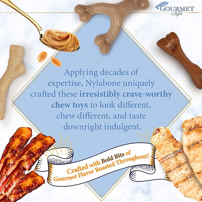 Nylabone Gourmet Style Stick Strong Chew Toy - Image 5
