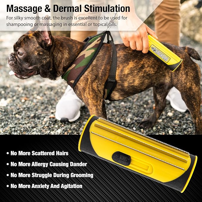 King Kanine Deshedding Dog Brush - Image 6